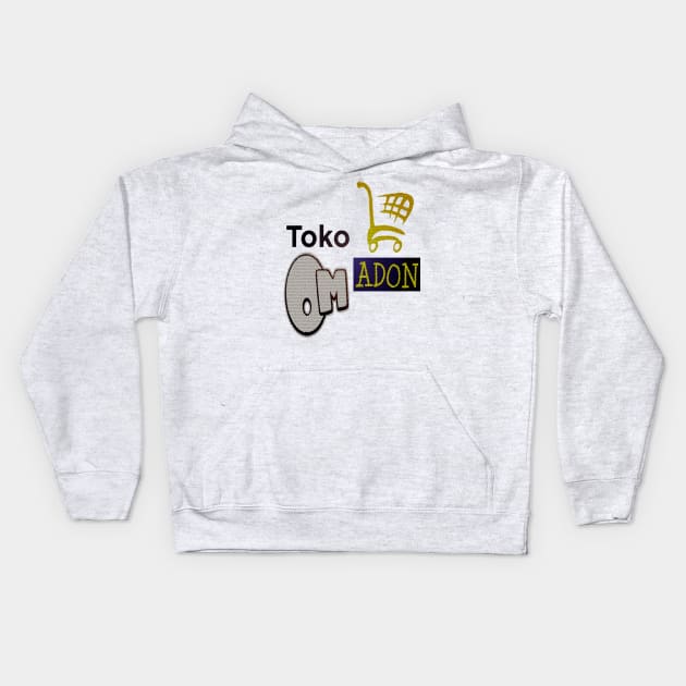 toko om adon Kids Hoodie by toko om adon